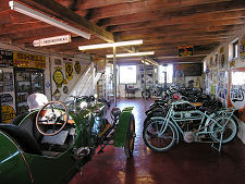 Motorcycles on Display