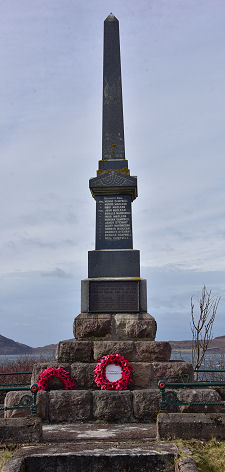 Closer View of War Memorial