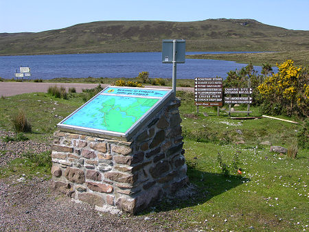 Information Signs at the Junction Near Achnahaird