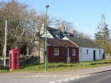 Phone Box and Cottages