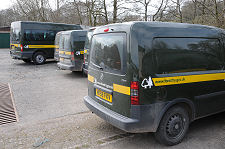 Forestry Commission Vans