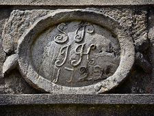 1722 Inscription Above Door