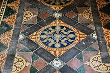 Tiles in the Chancel Floor