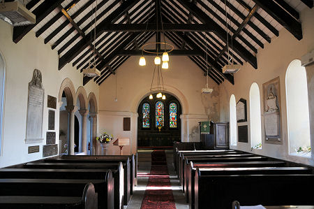 Interior of the Nave, Looking Towards the Chancel