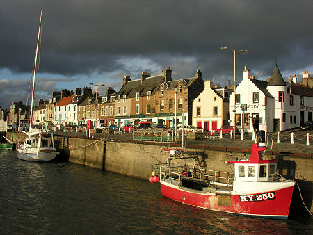 Anstruther Harbour in Winter Sunlight