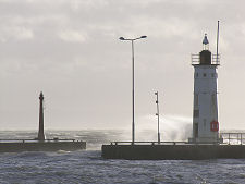 Wild Day in Anstruther Harbour