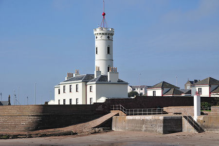 Arbroath Signal Tower Museum from the South