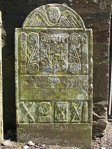 Gravestone Dated 1746, Churchyard