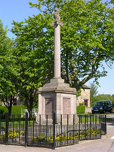 War Memorial In Square