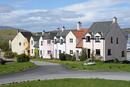 One Side of the Village Street in Craobh Haven