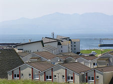 View of Isle of Arran Over Ardrossan