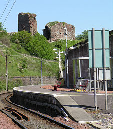 Seen from Ardrossan Town Station