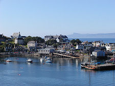 Mallaig, with Eigg in the Background