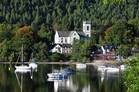Kenmore, Seen Across the End of Loch Tay