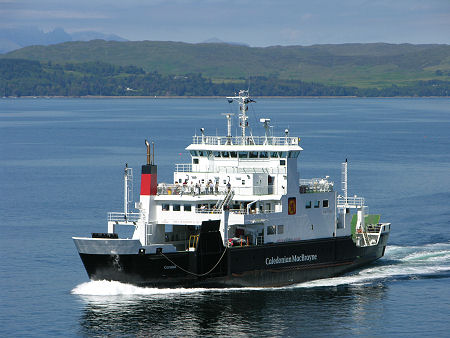 The Skye Ferry from Mallaig, with Skye Beyond