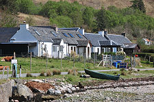Cottages and Shingle Beach