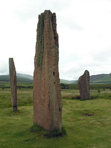 One of the Machrie Moor Stone Circles