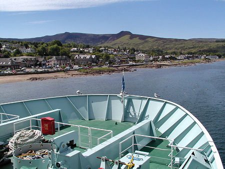 Brodick from the MV Caledonian Isles
