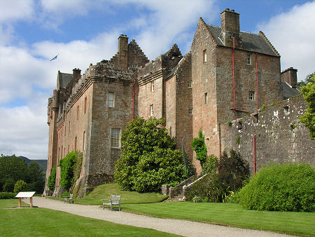 Brodick Castle from the East