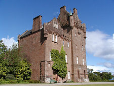 Brodick Castle from the West