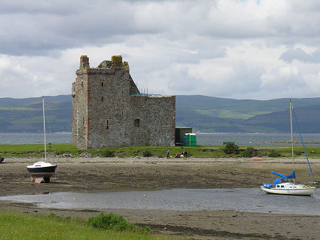Lochranza Castle on its Spit from the South