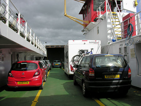 MV Loch Tarbert's Vehicle Deck
