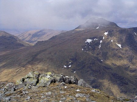 The Route to Beinn Ime from Ben Narnain