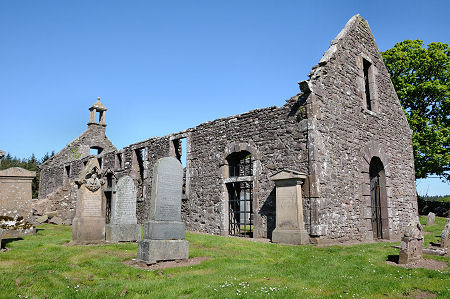 Blackford Old Parish Church from the South-East
