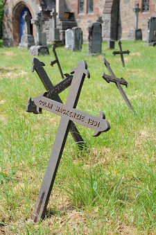 Iron Grave Markers from Somerset