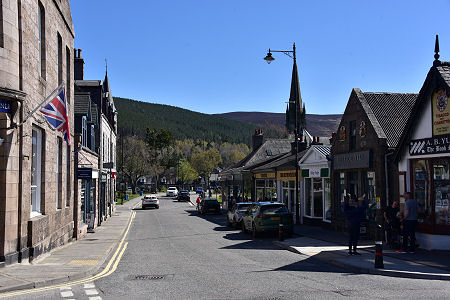 Looking South Along Bridge Street