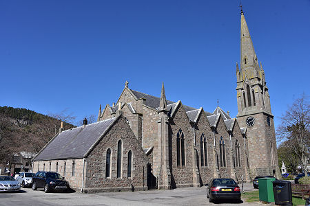 Glenmuick Parish Church from the South
