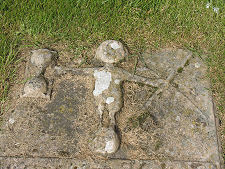 Figure on Grave Slab