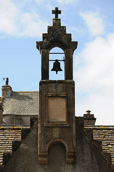 Bell Above the Courtyard Archway