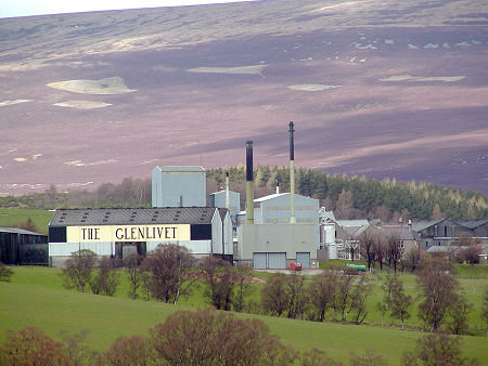 Glenlivet Distillery from the South