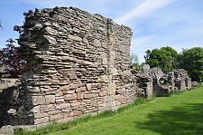 North Wall of Abbey Church