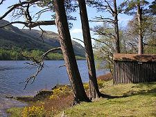 Boathouse on Loch Voil