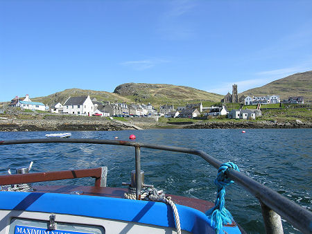 Castlebay from the Boat to Kisimul Castle