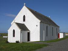 St Brendan's Church in Borve