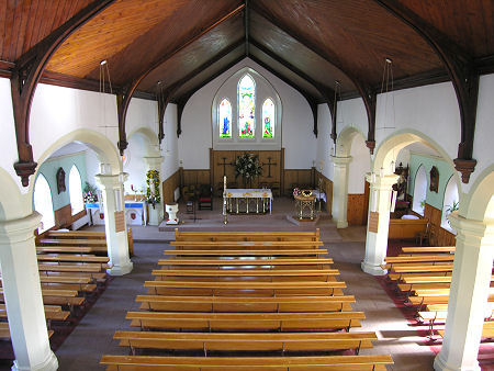 Interior of the Church from the South
