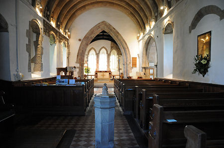 Interior of St Cuthbert's, Looking East