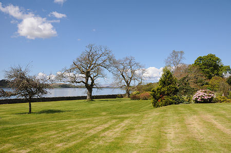 View of Loch Etive from the Garden in Spring
