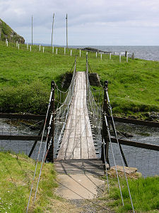 Footbridge Near the Rivermouth