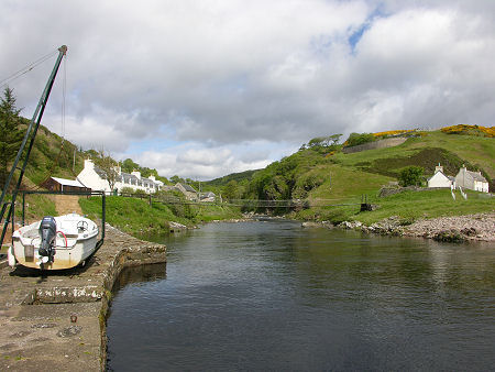 Looking Inland from the Mouth of the River
