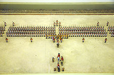 Infantry on Parade