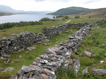 The Remains of Grumbeg Settlement, Overlooking Loch Naver