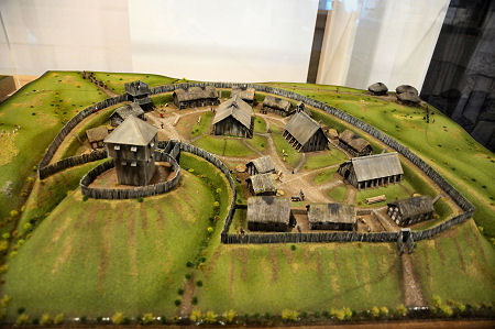 Model of a Motte and Bailey
