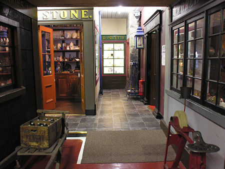 One of the "Streets" in the Gladstone Court Museum