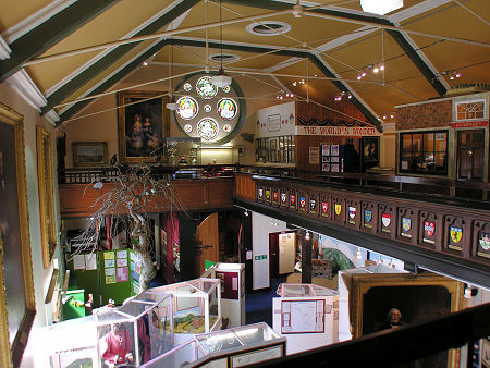 View of the Heritage Centre from the Upper Floor