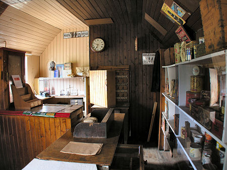 Inside Trinafour Post Office