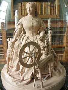 Queen Victoria and Spinning Wheel